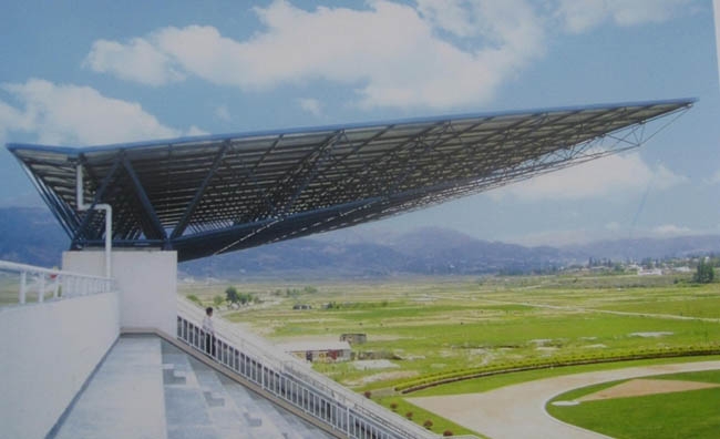 韶山体育看台网架